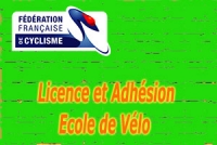 Licence et Adhésion école de vélo